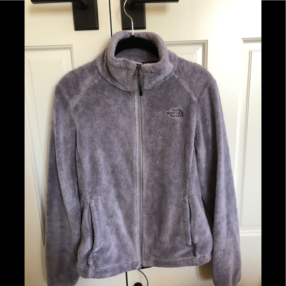 North Face fleece zip up jacket